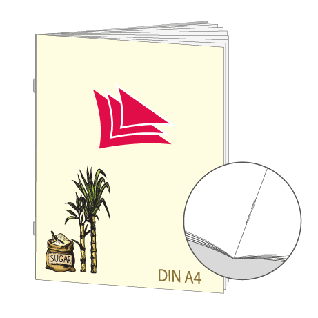 Drucksachen aus Zuckerrohrpapier